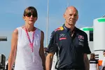 Foto zur News: Adrian Newey mit seiner Frau Marigold