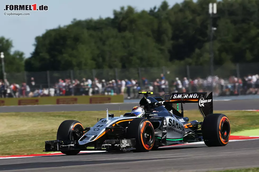 Foto zur News: Sergio Perez (Force India)