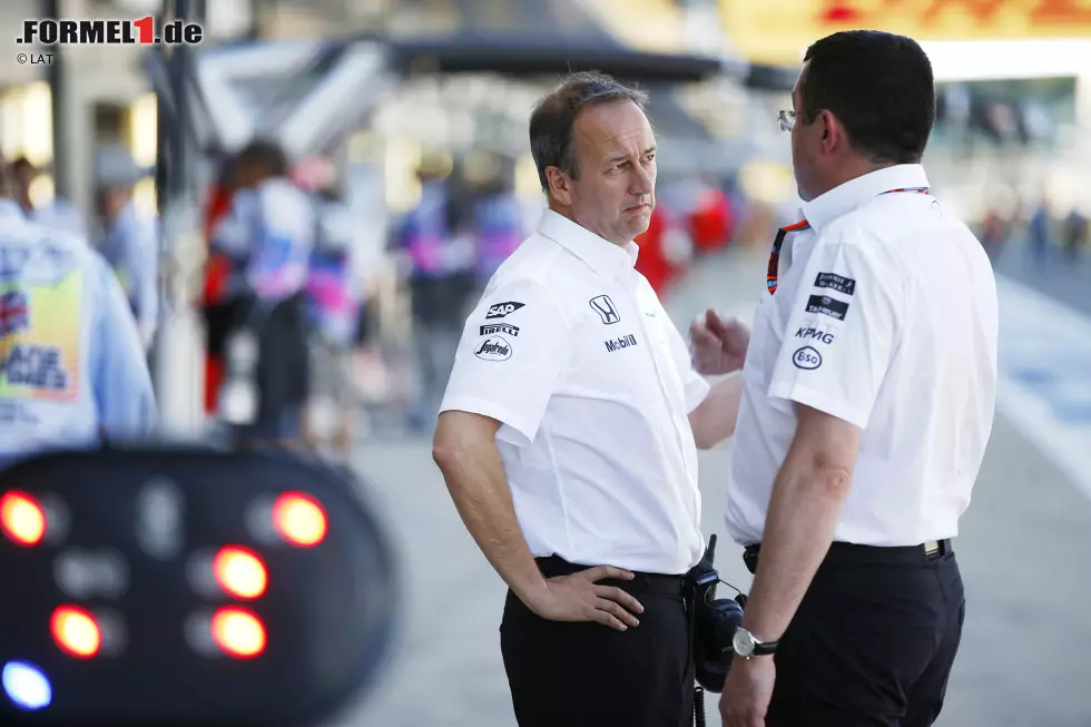 Foto zur News: Jonathan Neale und Eric Boullier