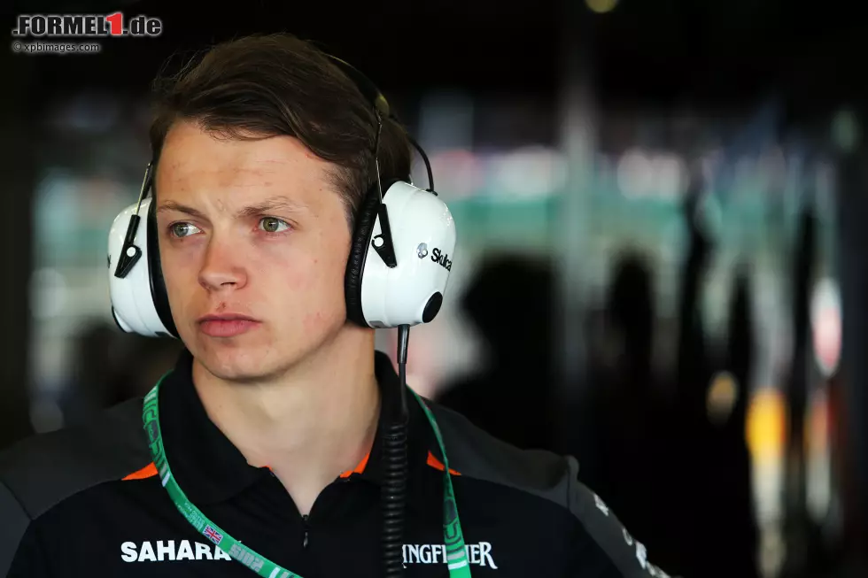 Foto zur News: Testfahrer Nick Yelloly (Force India)