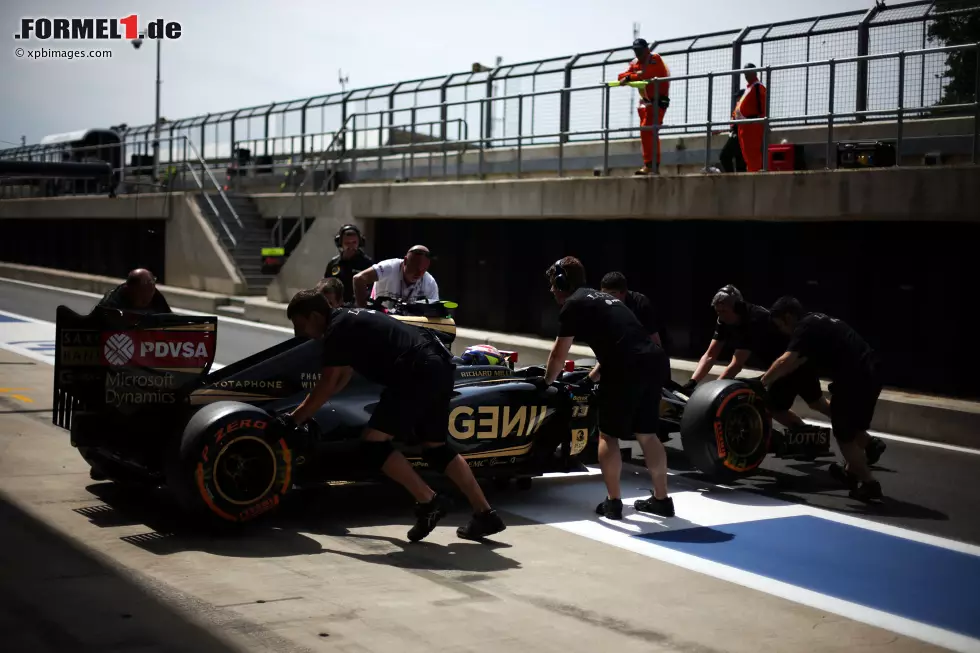 Foto zur News: Pastor Maldonado (Lotus)