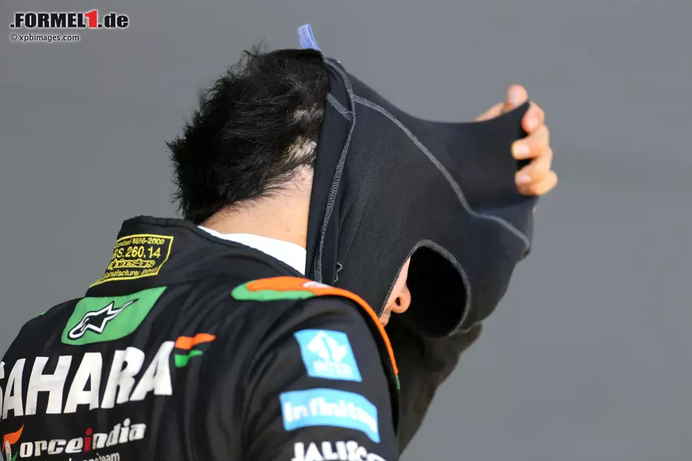 Foto zur News: Sergio Perez (Force India)