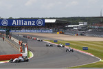 Foto zur News: Felipe Massa (Williams), Lewis Hamilton (Mercedes), Valtteri Bottas (Williams) und Nico Rosberg (Mercedes)
