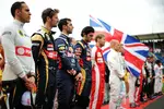 Foto zur News: Pastor Maldonado (Lotus) und Romain Grosjean (Lotus)