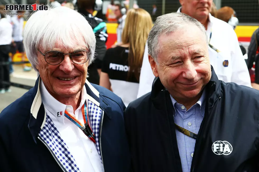 Foto zur News: Bernie Ecclestone und Jean Todt