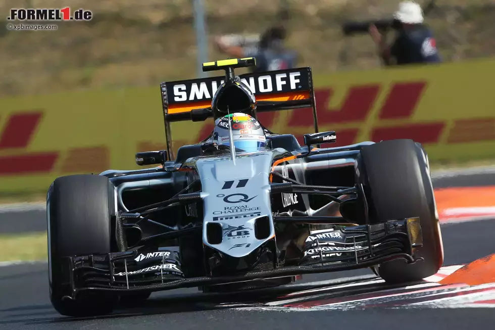 Foto zur News: Sergio Perez (Force India)