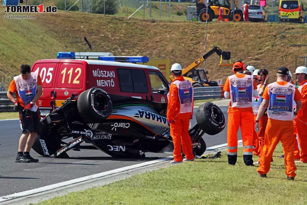 Foto zur News: Sergio Perez (Force India)