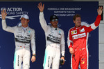 Gallerie: Lewis Hamilton (Mercedes), Nico Rosberg (Mercedes) und Sebastian Vettel (Ferrari)