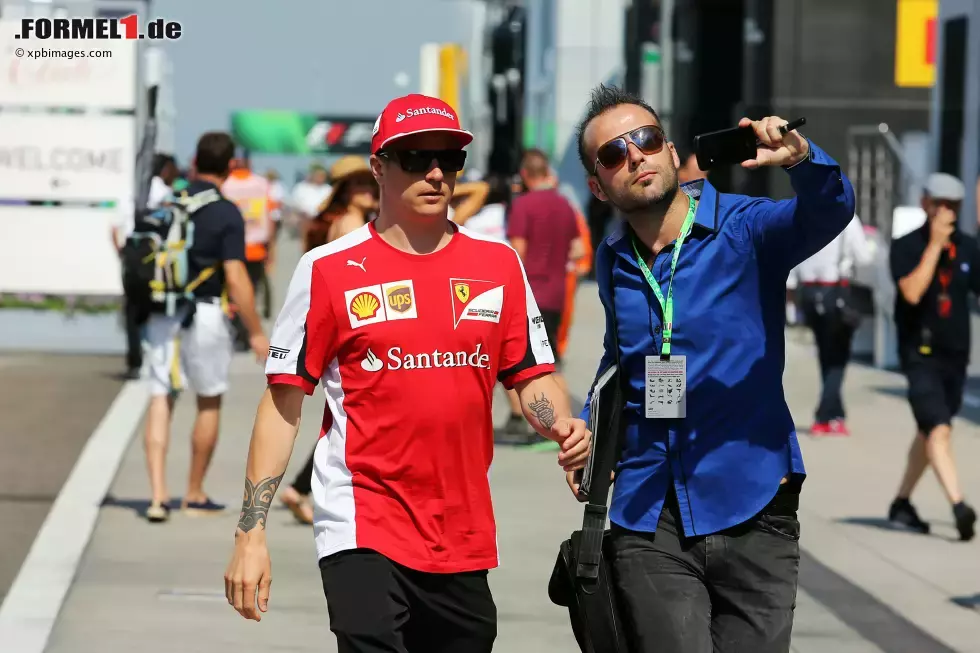 Foto zur News: Kimi Räikkönen (Ferrari)