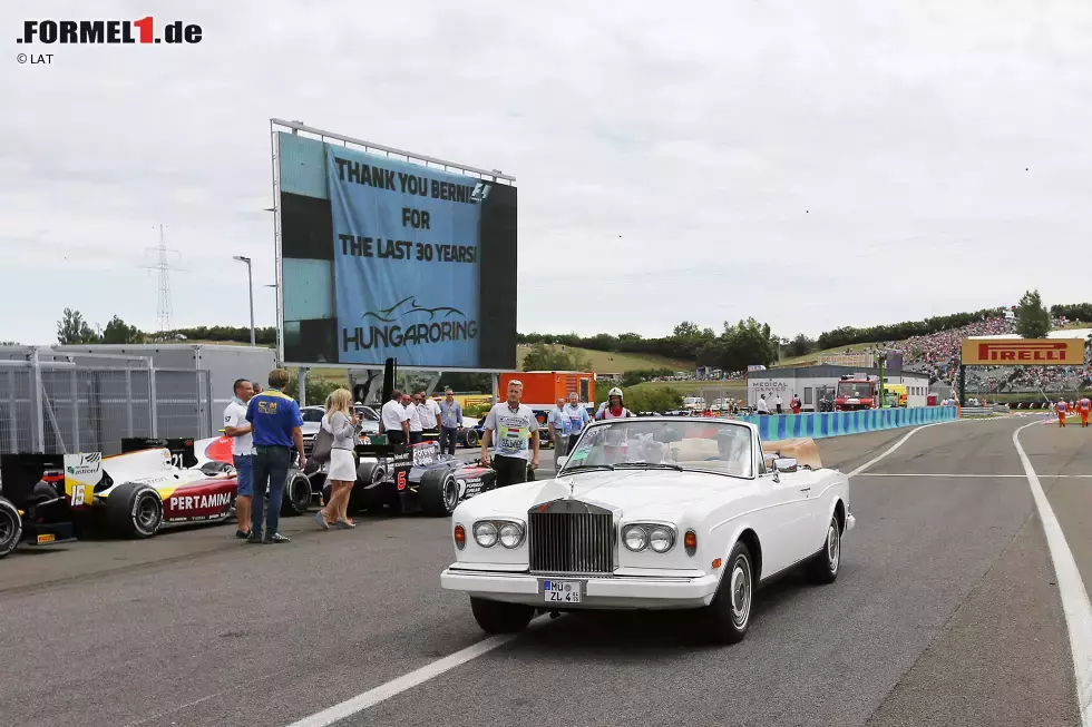 Foto zur News: Bernie Ecclestone und Nelson Piquet Jun.