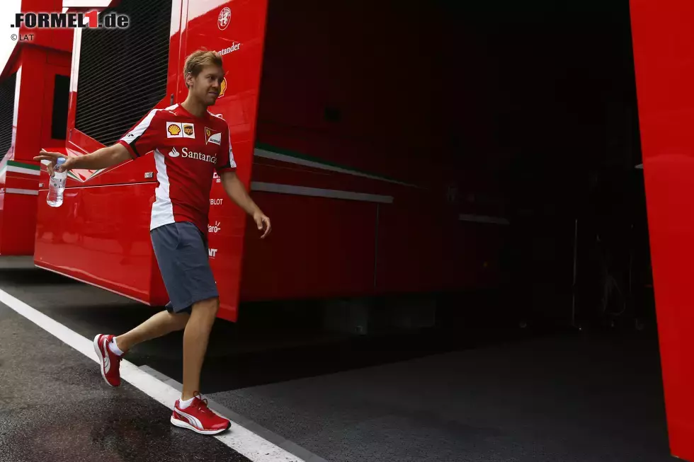 Foto zur News: Sebastian Vettel (Ferrari)