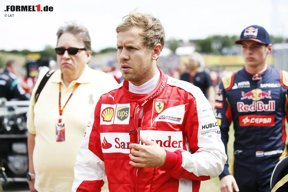 Foto zur News: Sebastian Vettel (Ferrari)