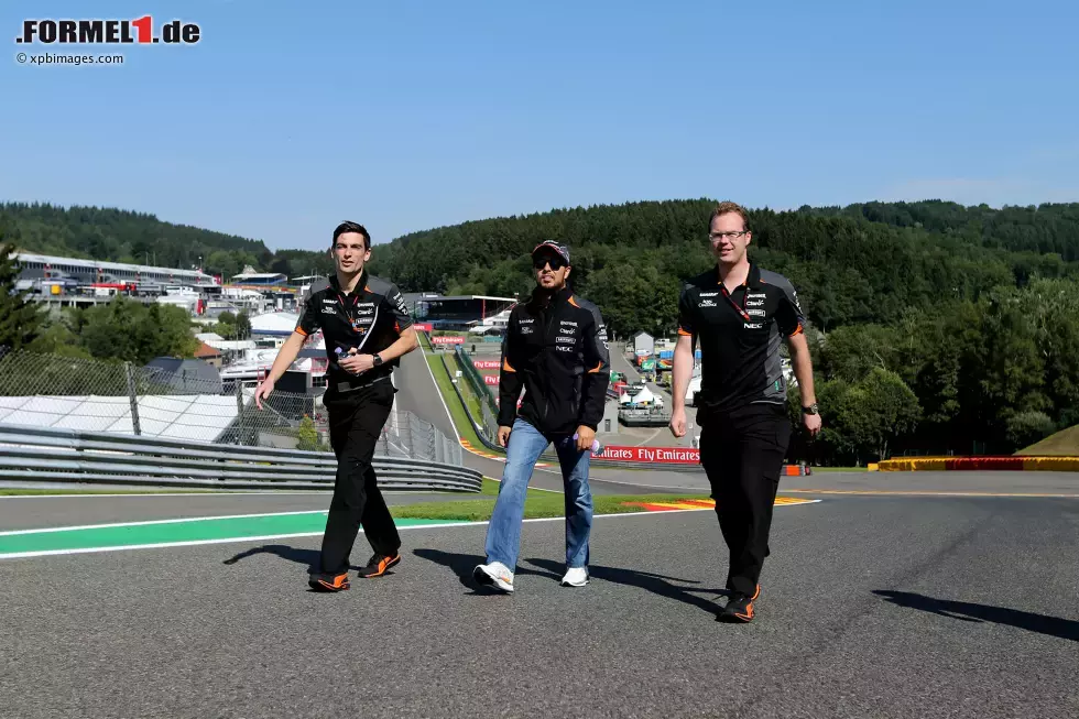 Foto zur News: Sergio Perez (Force India)