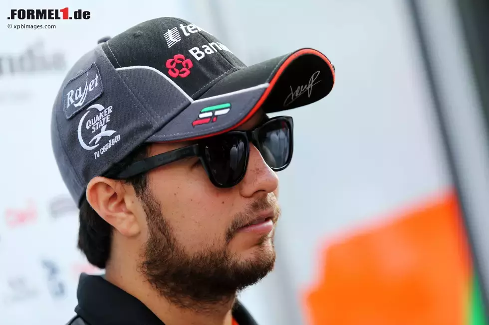 Foto zur News: Sergio Perez (Force India)