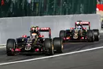 Foto zur News: Pastor Maldonado (Lotus) und Jolyon Palmer