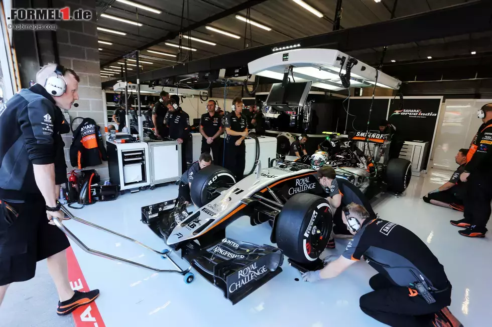 Foto zur News: Sergio Perez (Force India)