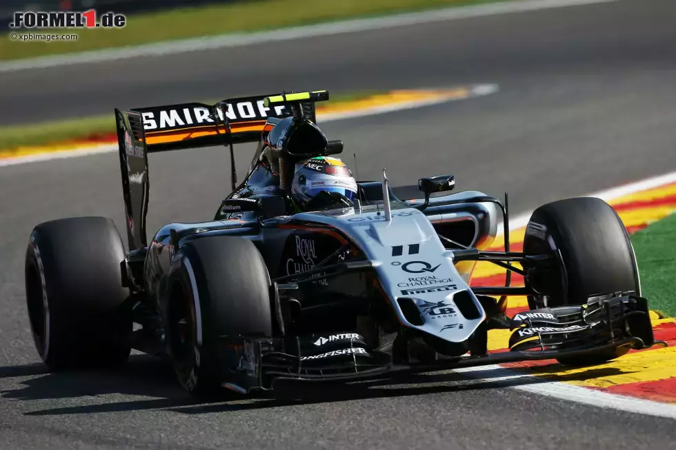 Foto zur News: Sergio Perez (Force India)