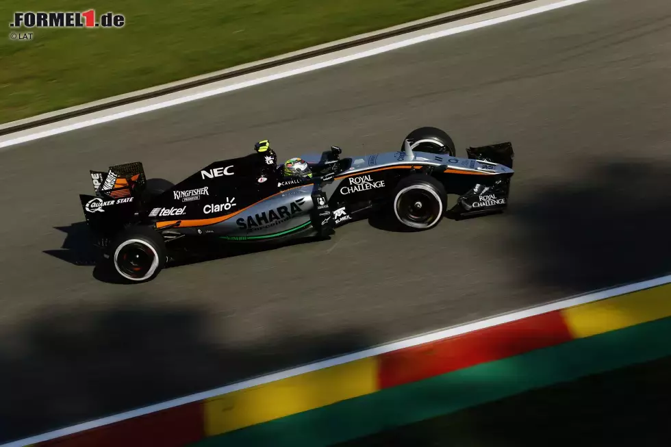 Foto zur News: Sergio Perez (Force India)