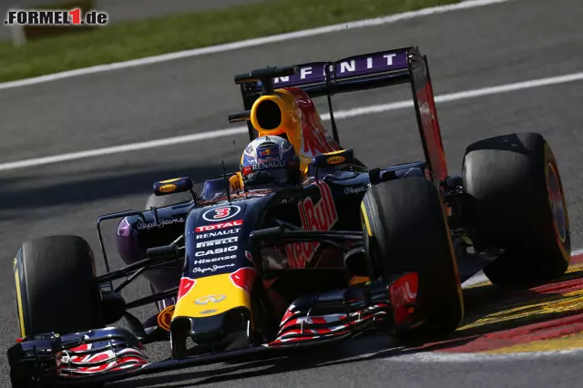 Foto zur News: Daniel Ricciardo (Infiniti Red Bull Racing) war mit 1,442 Sekunden Abstand Sechster vor..