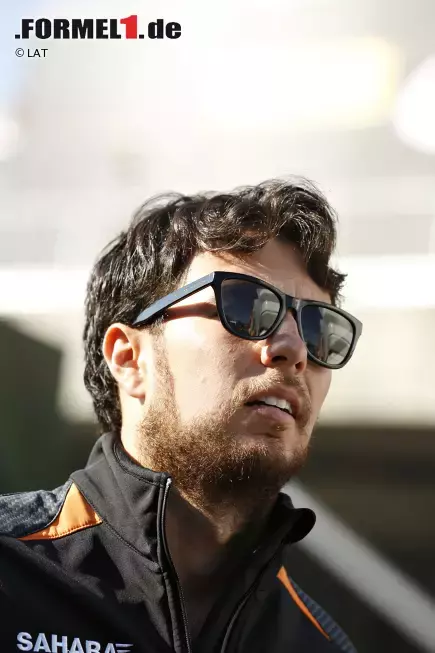 Foto zur News: Sergio Perez (Force India)