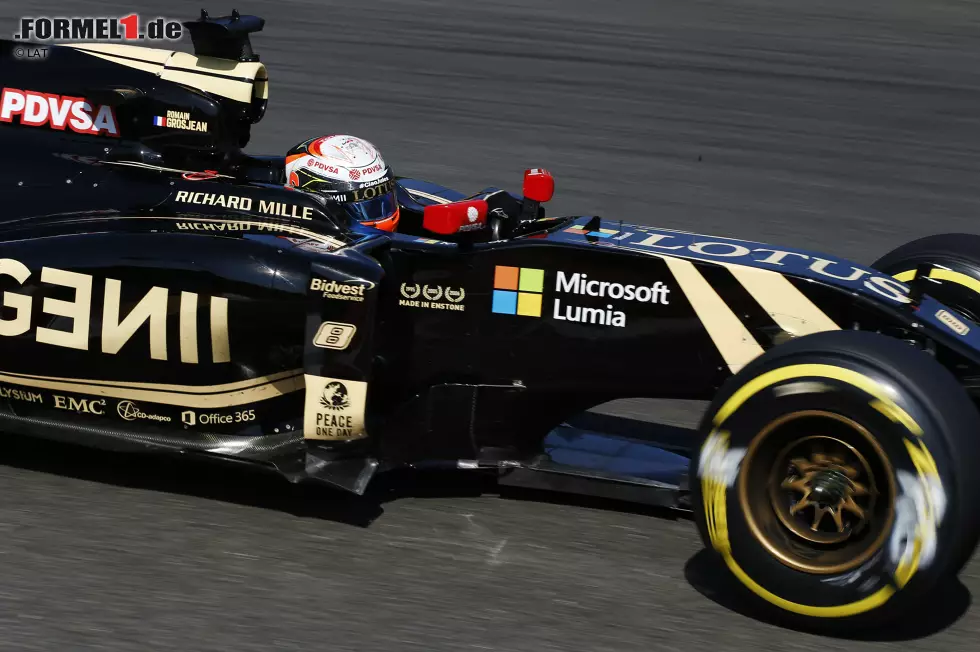 Foto zur News: Romain Grosjean (Lotus)