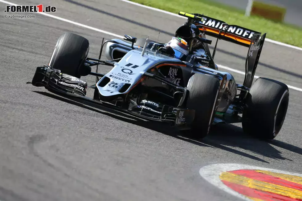 Foto zur News: Sergio Perez (Force India)