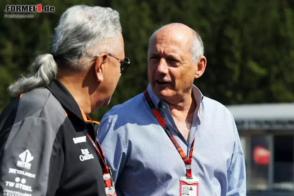 Foto zur News: Vijay Mallya und Ron Dennis