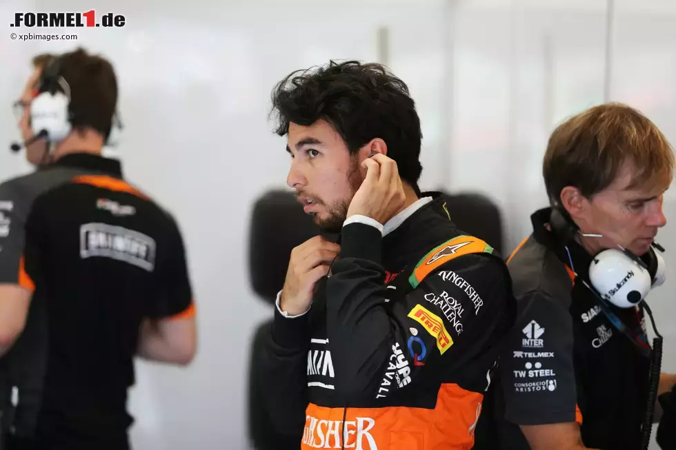 Foto zur News: Sergio Perez (Force India)