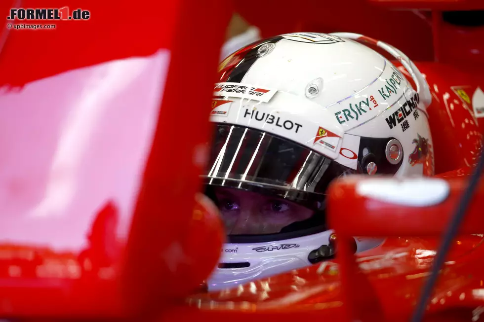 Foto zur News: Sebastian Vettel (Ferrari)