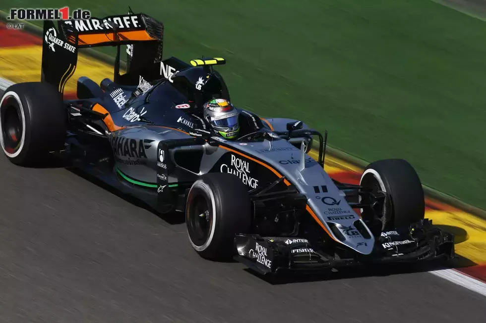 Foto zur News: Sergio Perez (Force India)