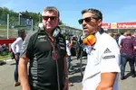 Foto zur News: Otmar Szafnauer und Patrick Dempsey (Dempsey)