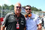 Foto zur News: Vijay Mallya und Patrick Dempsey (Dempsey)