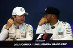 Foto zur News: Nico Rosberg (Mercedes) und Lewis Hamilton (Mercedes)