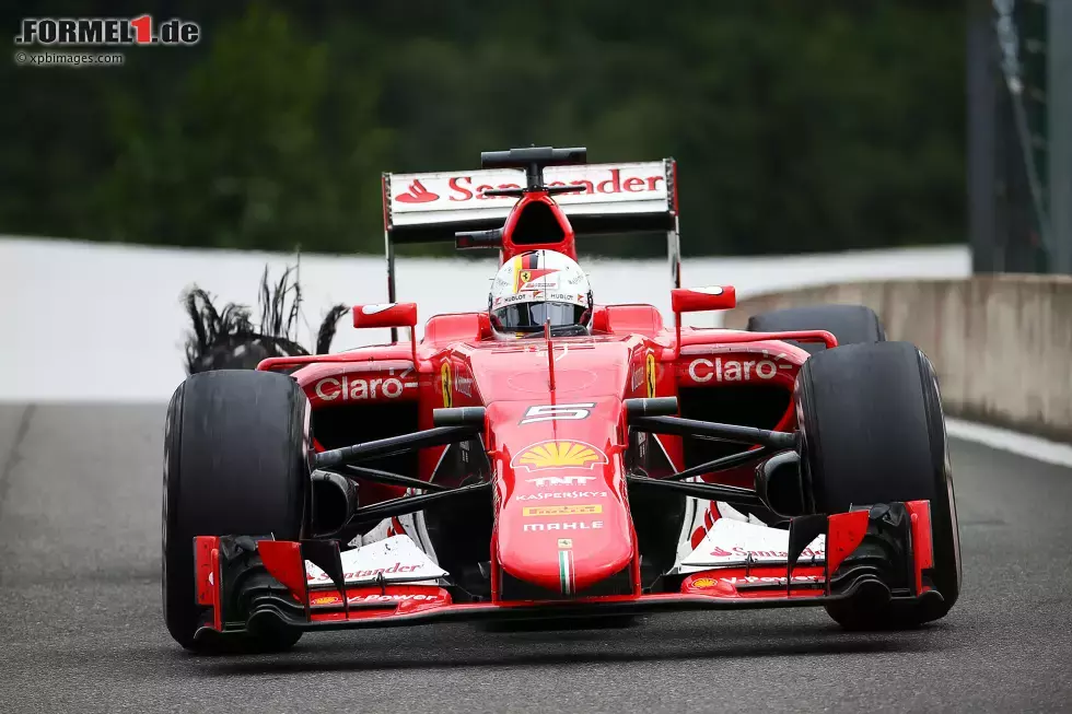 Foto zur News: Sebastian Vettel (Ferrari)