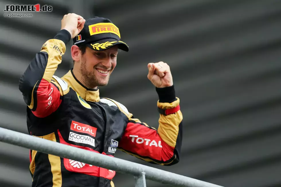 Foto zur News: Romain Grosjean (Lotus)