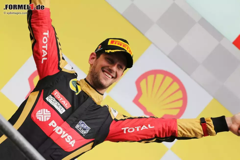 Foto zur News: Romain Grosjean (Lotus)