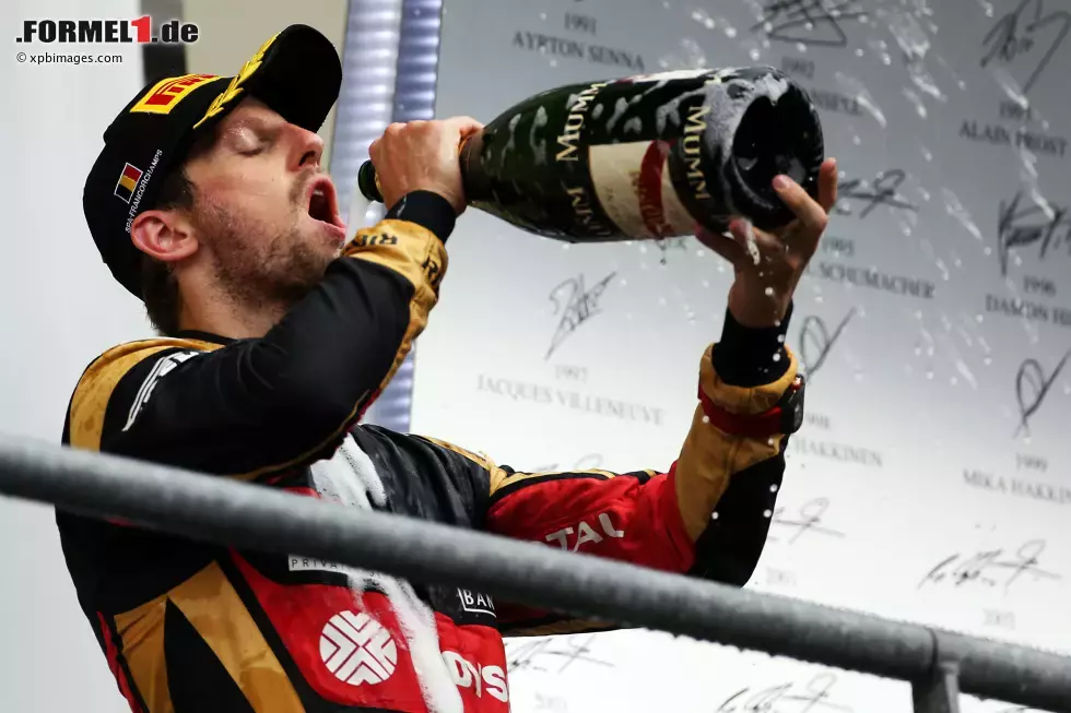 Foto zur News: Romain Grosjean (Lotus)