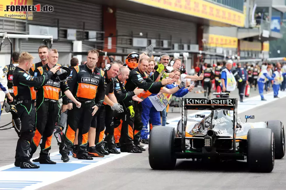 Foto zur News: Sergio Perez (Force India)