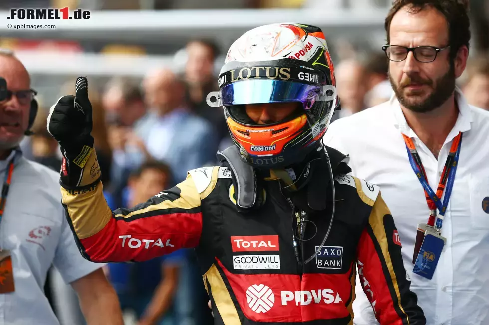 Foto zur News: Romain Grosjean (Lotus)