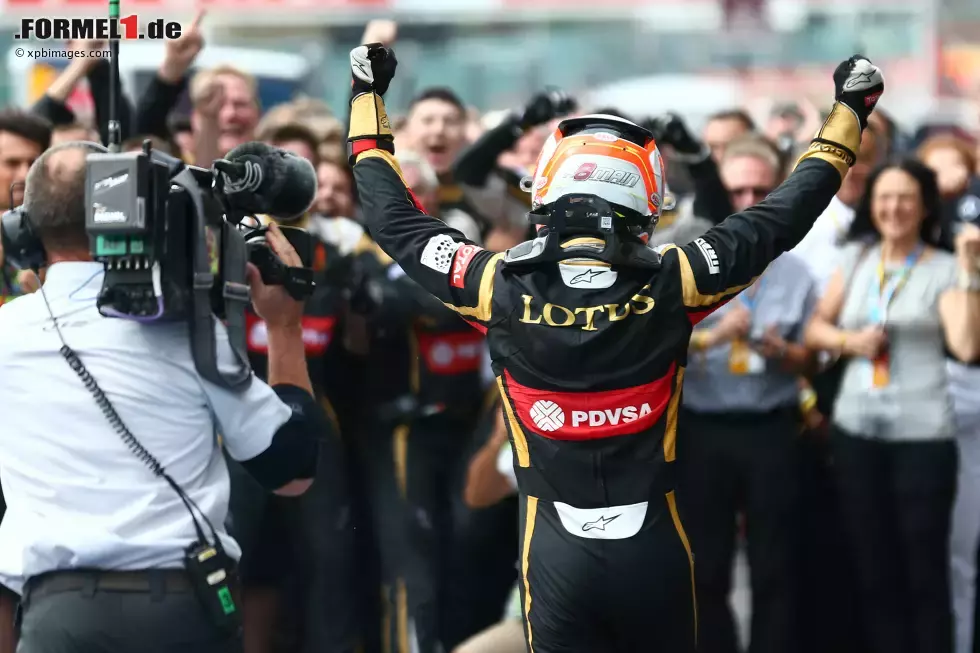 Foto zur News: Romain Grosjean (Lotus)