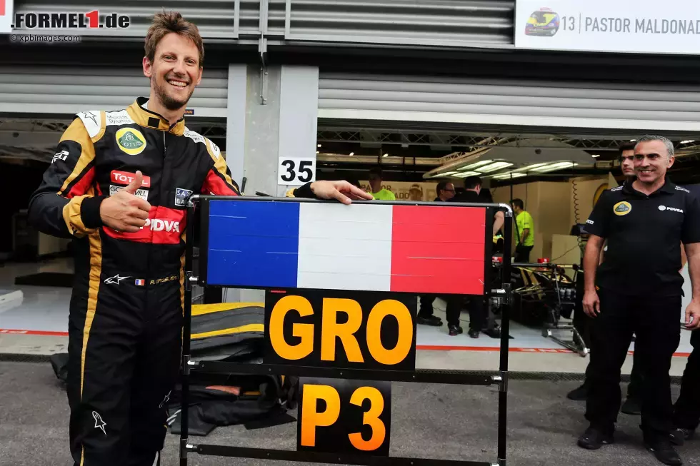 Foto zur News: Romain Grosjean (Lotus)