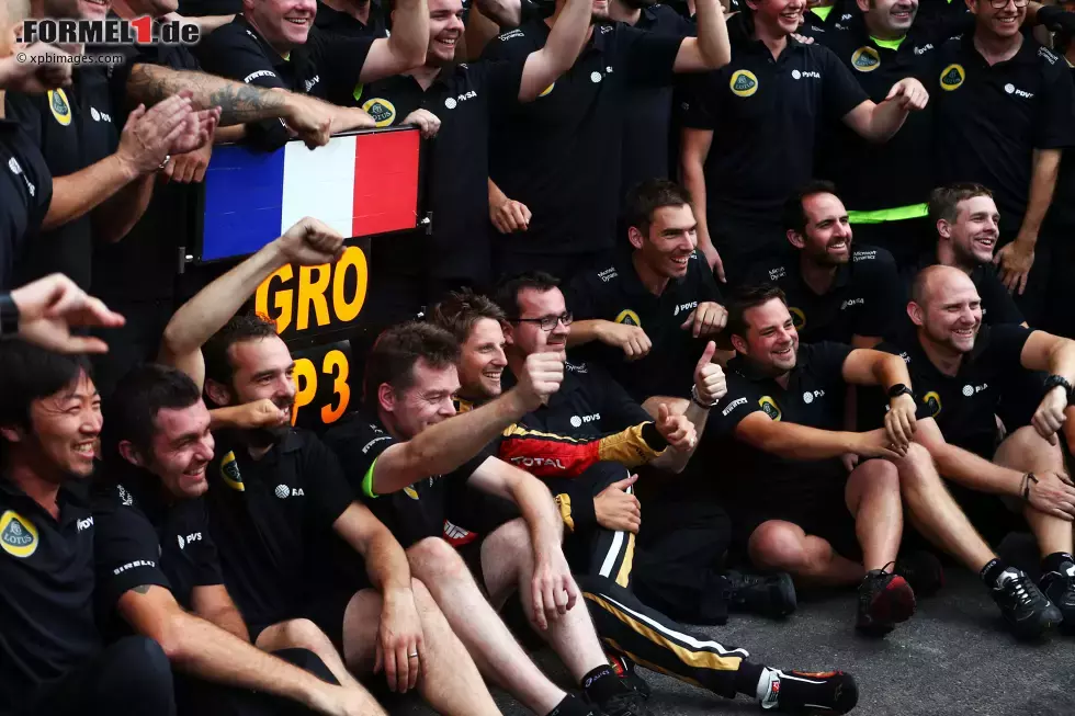 Foto zur News: Romain Grosjean (Lotus)