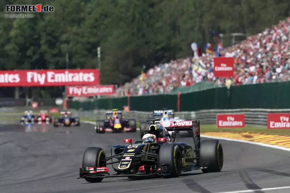 Foto zur News: Romain Grosjean (Lotus)