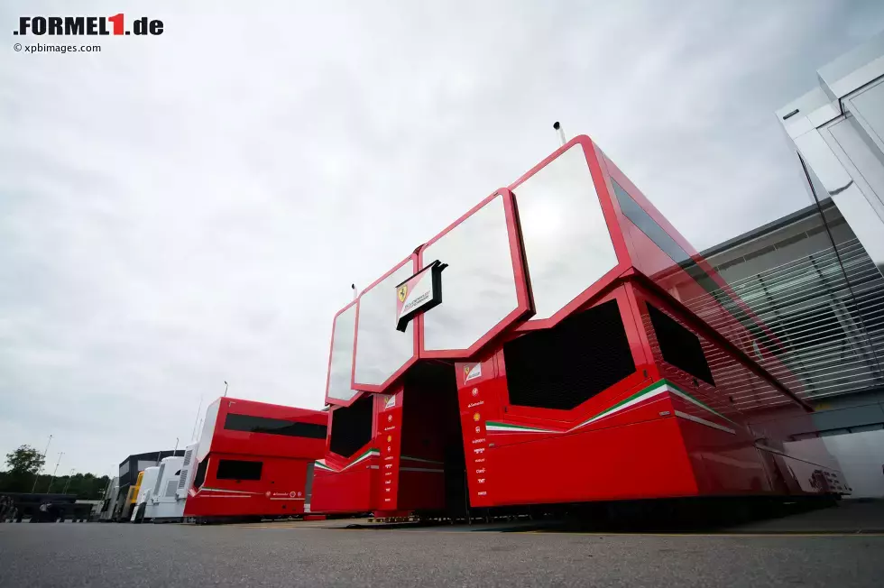 Foto zur News: Ferrari-Motorhome