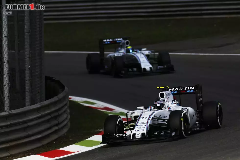 Foto zur News: Valtteri Bottas (Williams) und Felipe Massa (Williams)