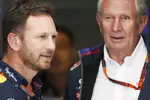 Foto zur News: Christian Horner und Helmut Marko (Red Bull)