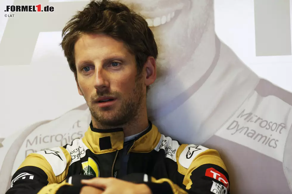 Foto zur News: Romain Grosjean (Lotus)