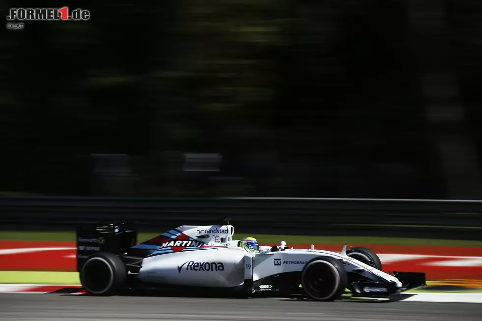 Foto zur News: Felipe Massa untermauerte im Williams als Vierter (+0,543) die Stärke des Mercedes-Motors