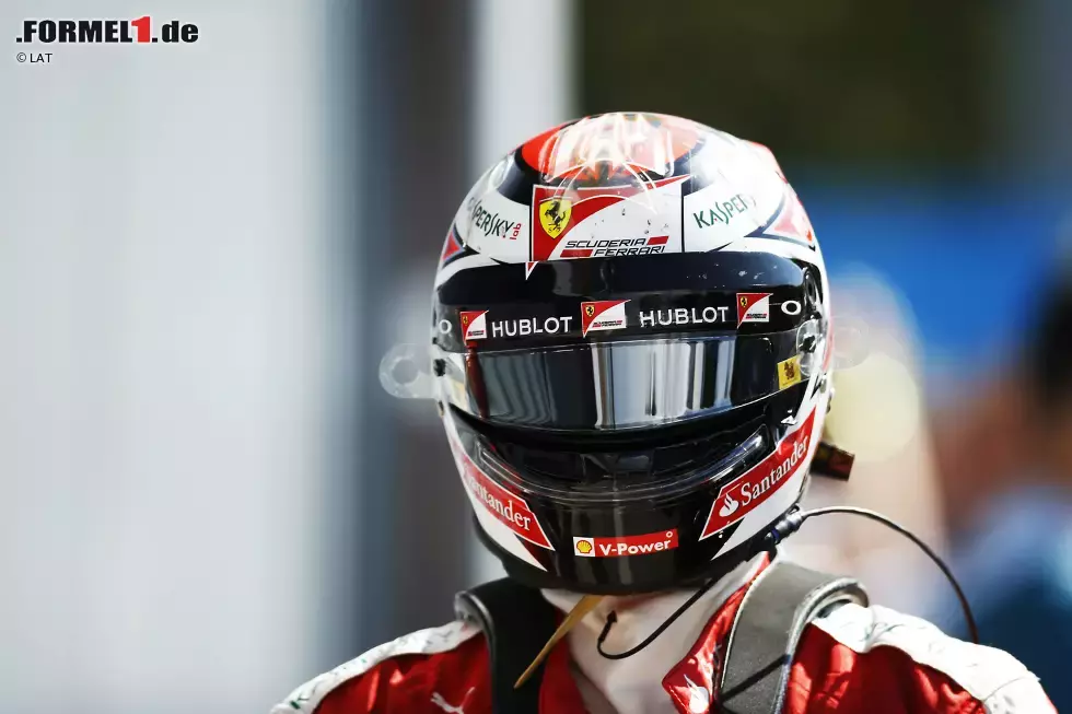 Foto zur News: Kimi Räikkönen (Ferrari)