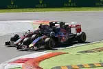 Foto zur News: Max Verstappen (Toro Rosso) und Jenson Button (McLaren)